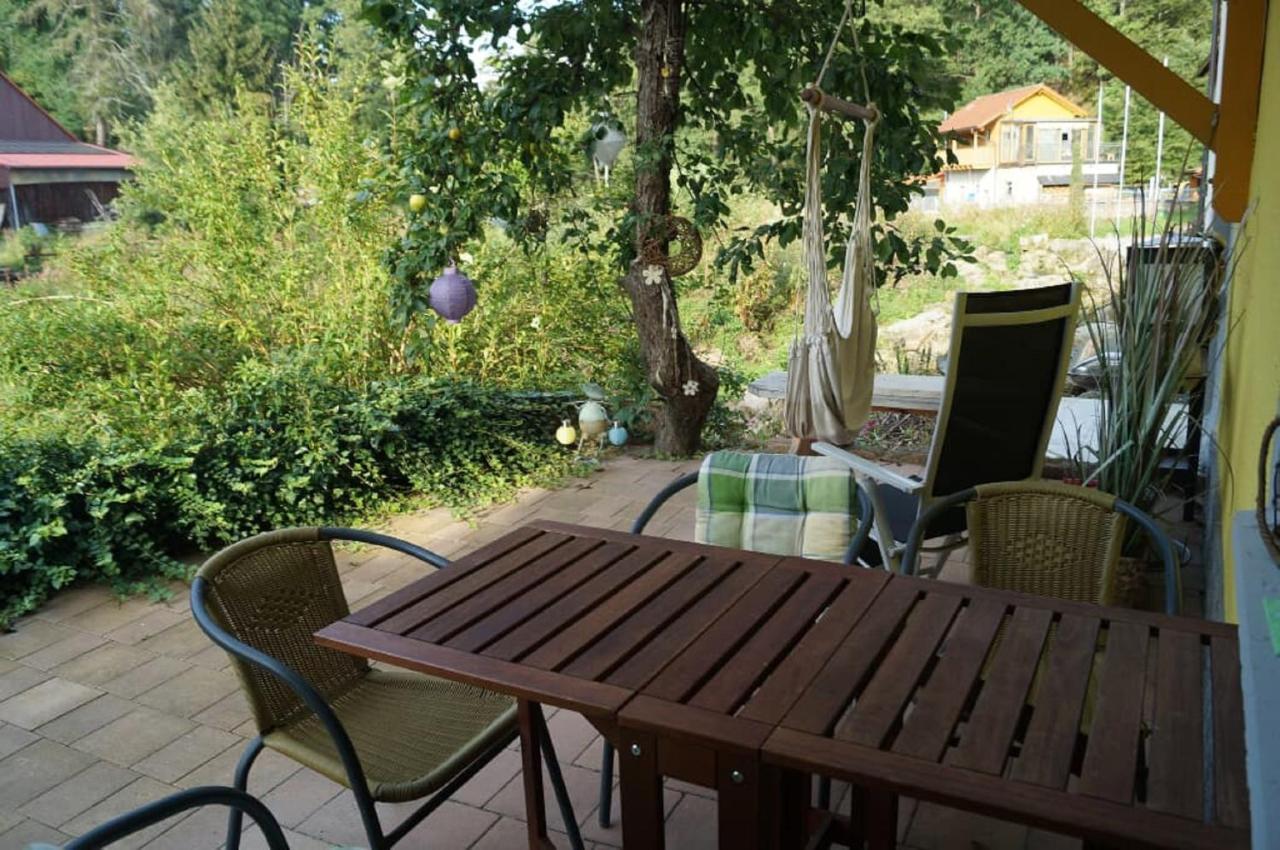 Ferienwohnung Und Sommerhaus Unter Der Burg Falkenberg  Zewnętrze zdjęcie