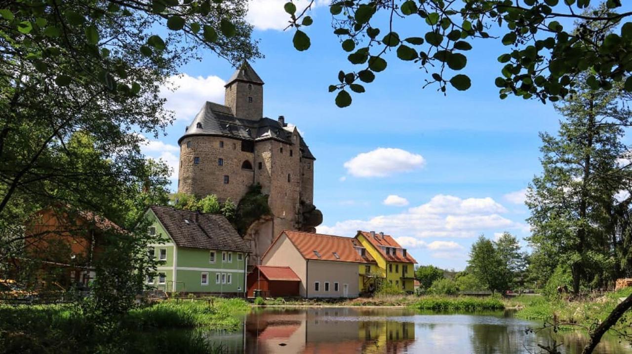 Ferienwohnung Und Sommerhaus Unter Der Burg Falkenberg  Zewnętrze zdjęcie